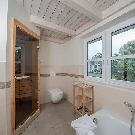 Haus Nispuk 56 - Nahe Am Deich Mit Kamin Und Sauna Tatil Evi Dagebüll